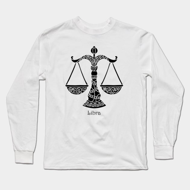 Libra Long Sleeve T-Shirt by garciajey
